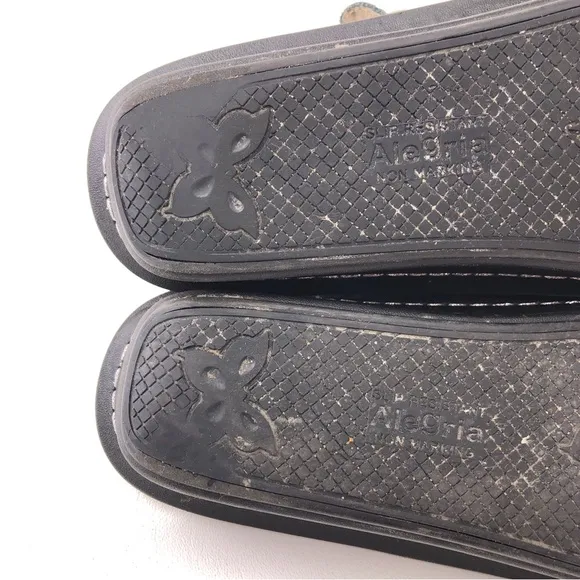Alegria 'Donna Black Small Dogs' Clog Slides EUR 38