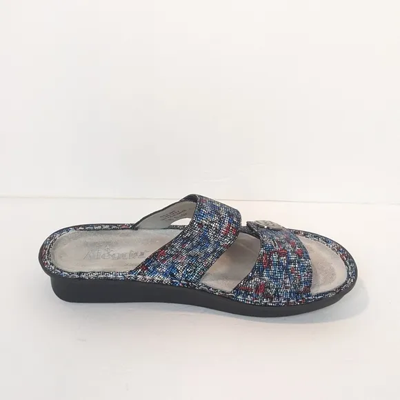 Alegria leather Violette sandals