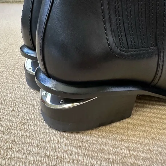 Alexander Wang Kori Chelsea Leather Booties