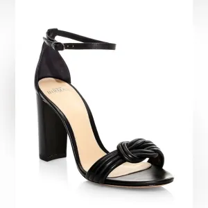 Alexandre Birman Vicky Knotted Leather Sandals