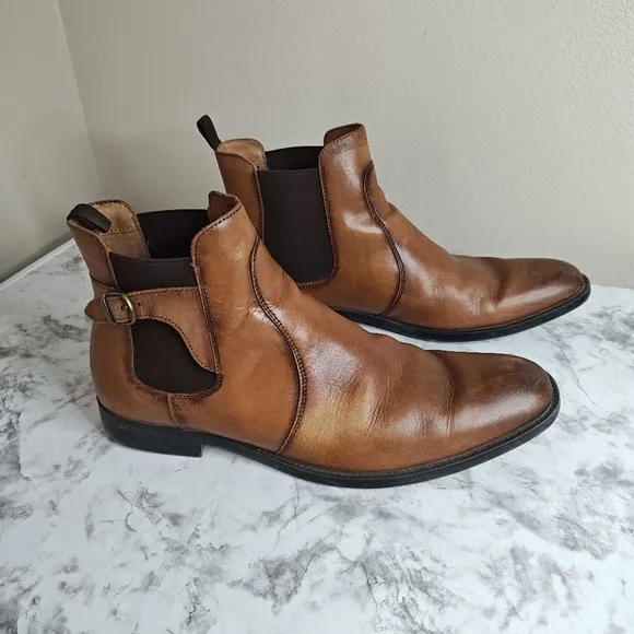 Alfani Men's Leather Dress Boots