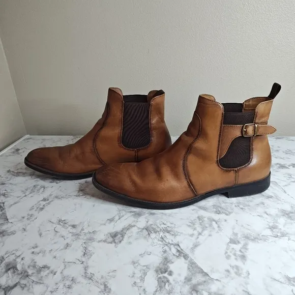 Alfani Men's Leather Dress Boots