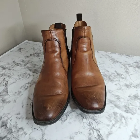 Alfani Men's Leather Dress Boots