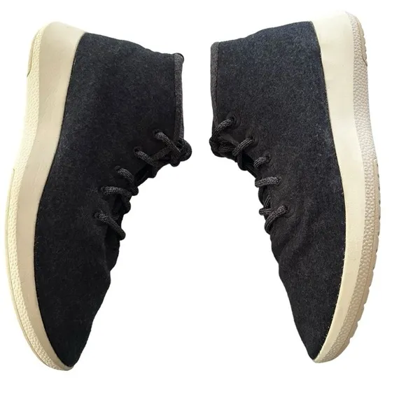 ALL BIRDS MIZZLE GREY WOOL HIGH-TOPS SIZE 11