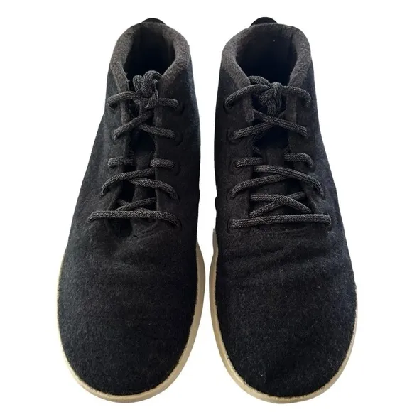 ALL BIRDS MIZZLE GREY WOOL HIGH-TOPS SIZE 11