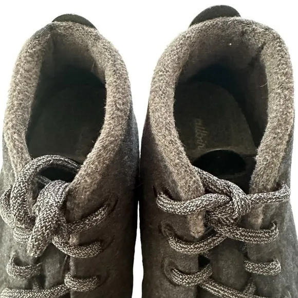 ALL BIRDS MIZZLE GREY WOOL HIGH-TOPS SIZE 11