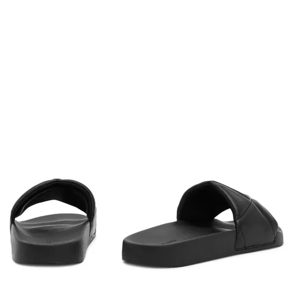 ALL SAINTS leather slides