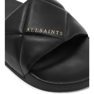 ALL SAINTS leather slides