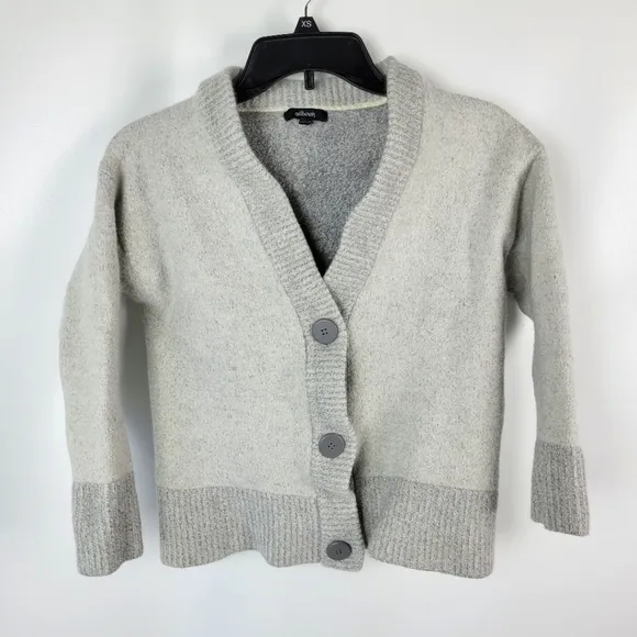 Allbirds 100% Merino Wool Button Up Knit Cardigan