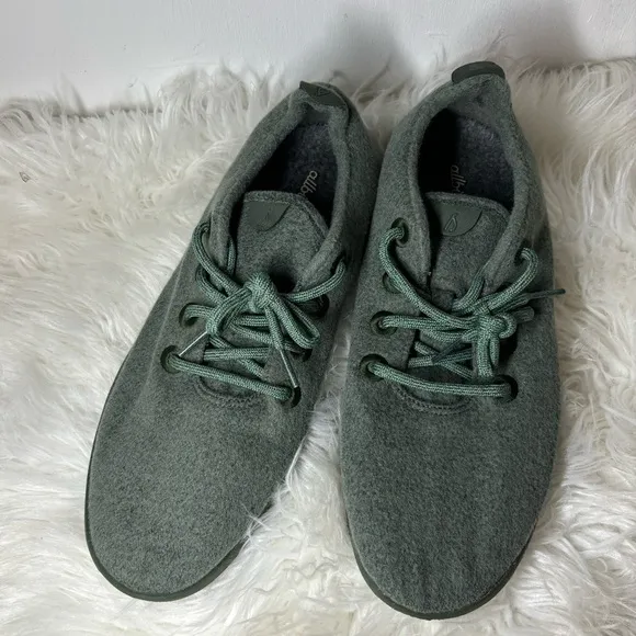 Allbirds Men’s Merino Wool Running Shoes Trainers in Matcha Green WR M11
