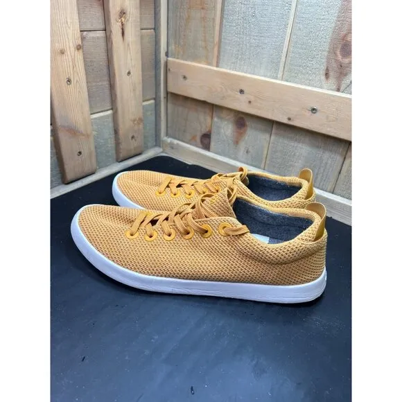 Allbirds Mens Tree Runners Golden Yellow Sneakers Size 12