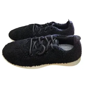 Allbirds Men's Wool Runner Fluff Natural Black Sneakers M11 New