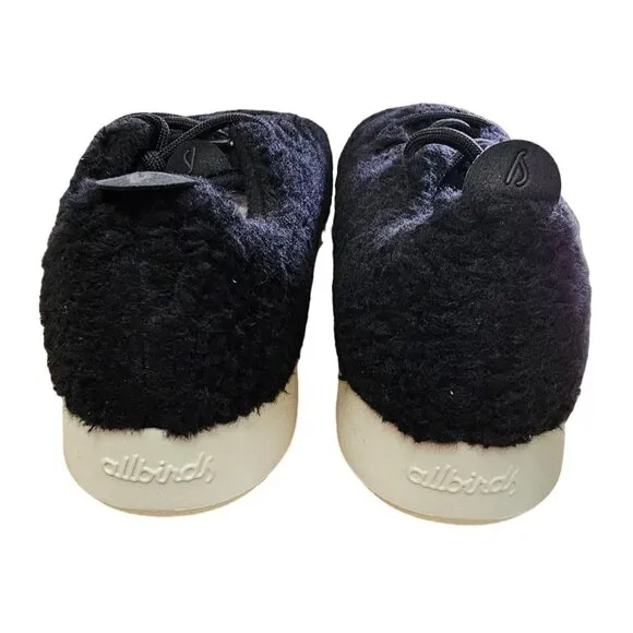 Allbirds Men's Wool Runner Fluff Natural Black Sneakers M11 New
