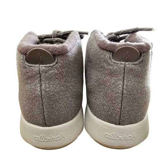 Allbirds Merino Wool Runner-Up Mizzle Sneakers W10 Medium Grey New