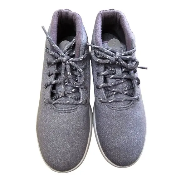 Allbirds Merino Wool Runner-Up Mizzle Sneakers W10 Medium Grey New