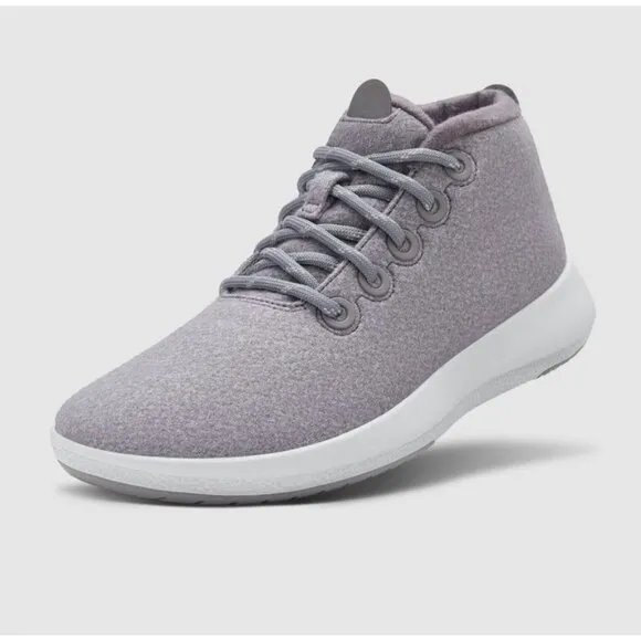 Allbirds Merino Wool Runner-Up Mizzle Sneakers W10 Medium Grey New