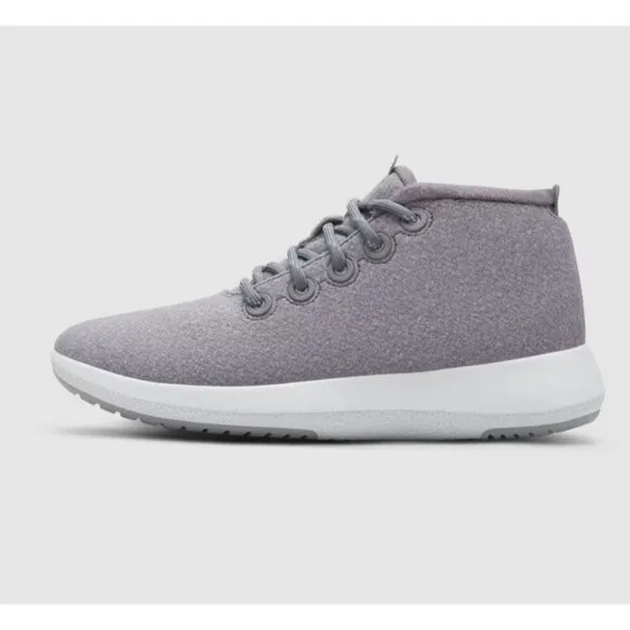 Allbirds Merino Wool Runner-Up Mizzle Sneakers W10 Medium Grey New