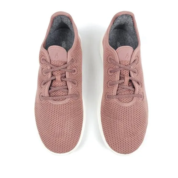 ALLBIRDS Tree Runners Harvest Pink Washable Sneakers Mauve 9 Minimal Athleisure