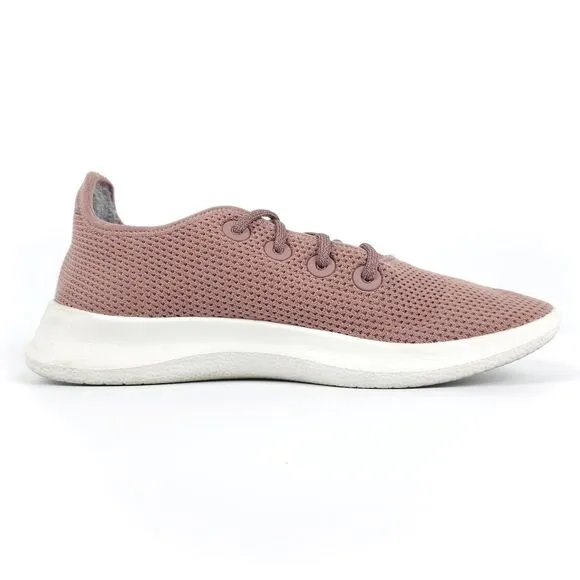 ALLBIRDS Tree Runners Harvest Pink Washable Sneakers Mauve 9 Minimal Athleisure
