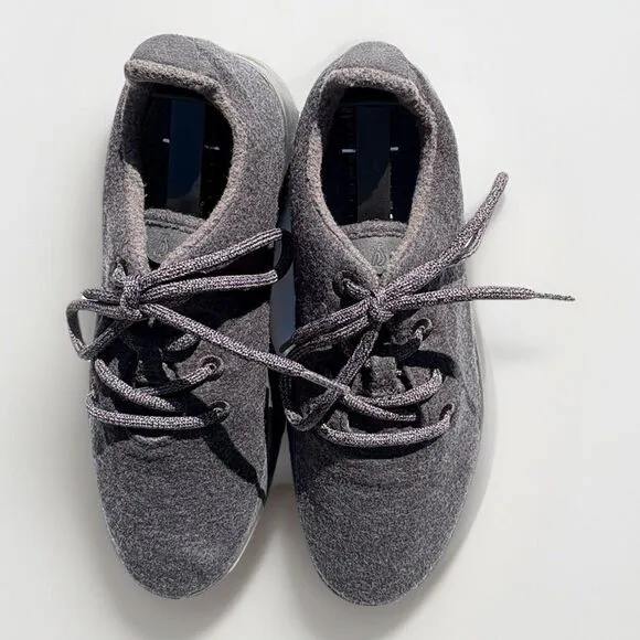 Allbirds Wool Runners Dark Sole Men’s Size 9 Charcoal Gray