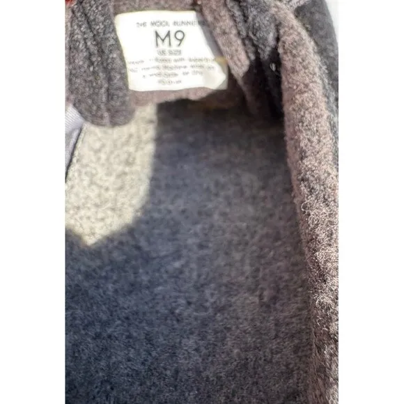 Allbirds Wool Runners Dark Sole Men’s Size 9 Charcoal Gray