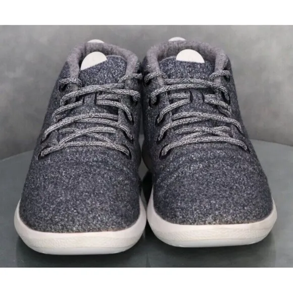 Allbirds WRUM Wool Runner Up Mizzle $120 Men's Mid Top Sneakers Shoes Sz 14 Gray