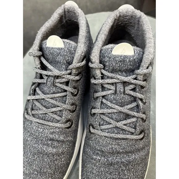 Allbirds WRUM Wool Runner Up Mizzle $120 Men's Mid Top Sneakers Shoes Sz 14 Gray