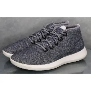 Allbirds WRUM Wool Runner Up Mizzle $120 Men's Mid Top Sneakers Shoes Sz 14 Gray