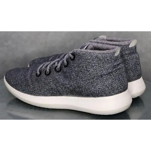 Allbirds WRUM Wool Runner Up Mizzle $120 Men's Mid Top Sneakers Shoes Sz 14 Gray