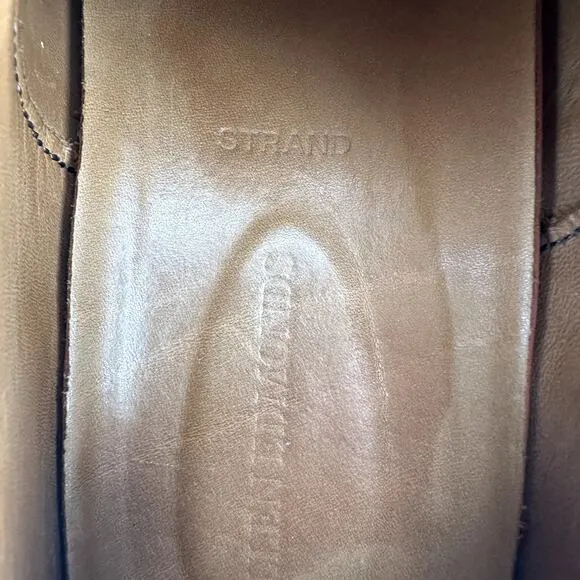 Allen Edmonds &quot;STRAND&quot; Men's 10 3E Extra Wide Brown Oxford Dress Sneakers