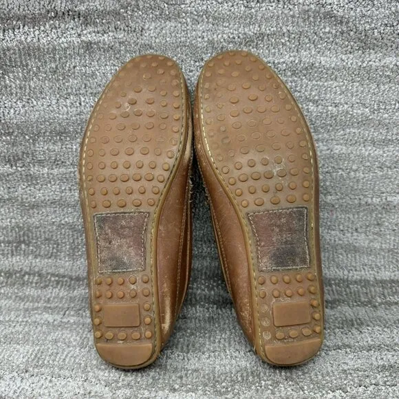 Allen Edmonds Interstate 90 Mens 10D Brown Loafers Driving Shoes Slip On Moc