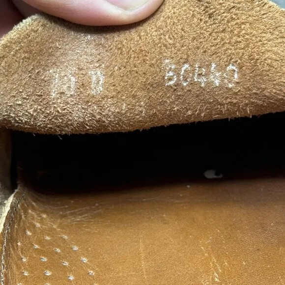 Allen Edmonds Interstate 90 Mens 10D Brown Loafers Driving Shoes Slip On Moc