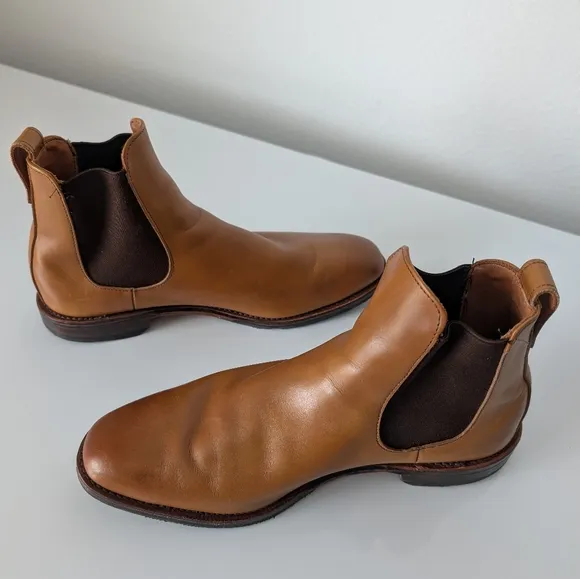 Allen Edmonds Liverpool Chelsea Boots size 10E Brown