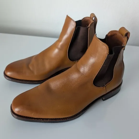 Allen Edmonds Liverpool Chelsea Boots size 10E Brown