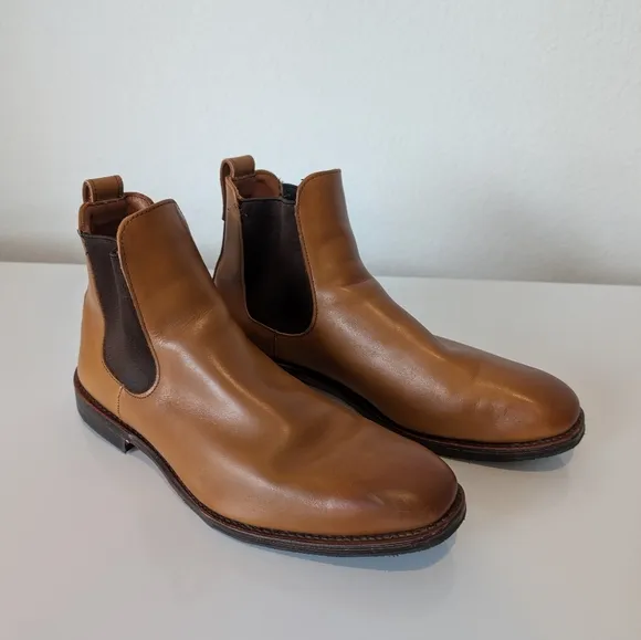 Allen Edmonds Liverpool Chelsea Boots size 10E Brown