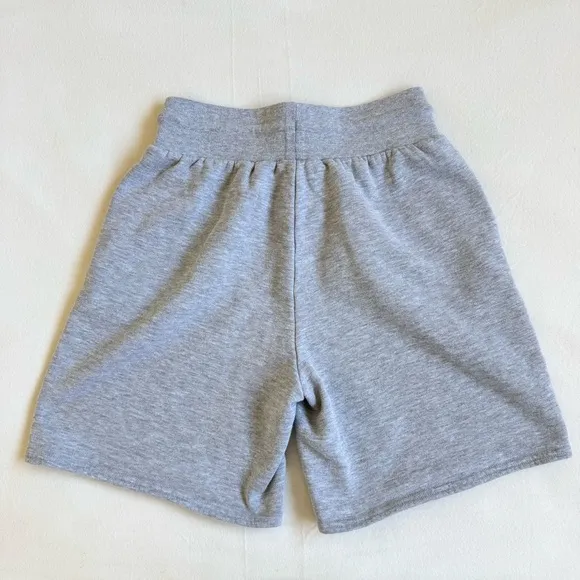 Alo Yoga High-Waist Easy Sweat Short Athletic Heather Grey