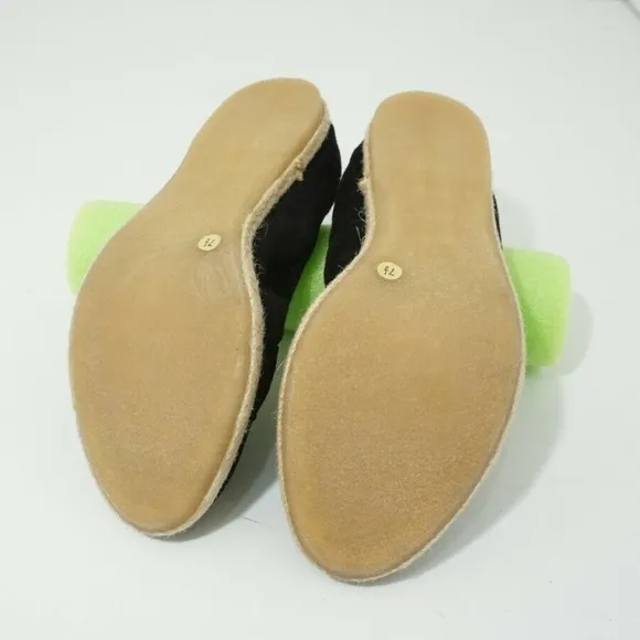 Amalfi by Rangoni Balck Suede Casual Flats