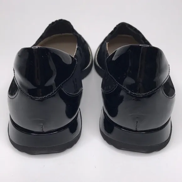 AMALFI by Rangoni Black Eufemio Loafers sz 8.5