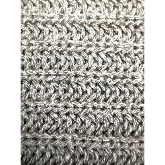 American Eagle  Outfitters Vintage Ribbed Knitted Batwing Gray Cardigan Sweater