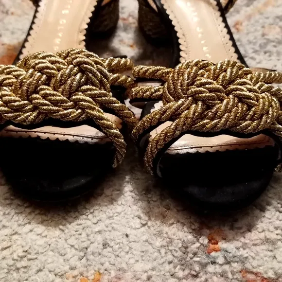 &quot;IT'S KNOT YOU IT'S ME&quot; CHARLOTTE OLYMPIA SANDALS