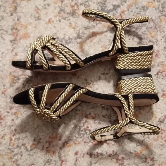 &quot;IT'S KNOT YOU IT'S ME&quot; CHARLOTTE OLYMPIA SANDALS