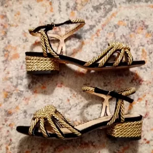 &quot;IT'S KNOT YOU IT'S ME&quot; CHARLOTTE OLYMPIA SANDALS