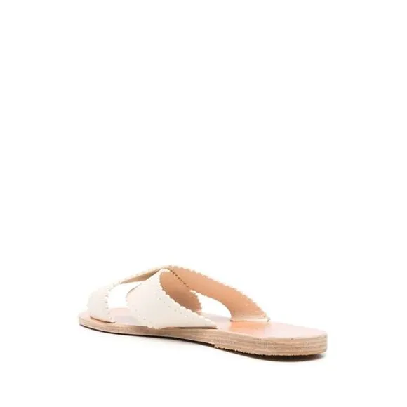 Ancient Greek Sandals Philourgos Sandals in Off White 41