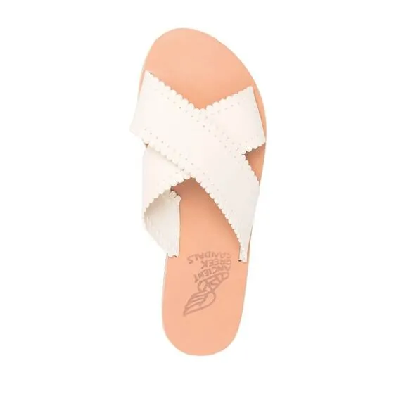 Ancient Greek Sandals Philourgos Sandals in Off White 41