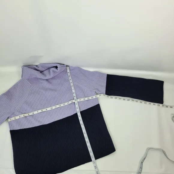 ANN TAYLOR 100% Cashmere Wide Sleeve Sweater Sz Large