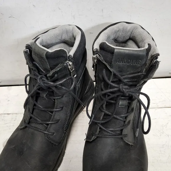 ANODYNE No. 90 Trail Worker black oiled leather boots mens size 13W