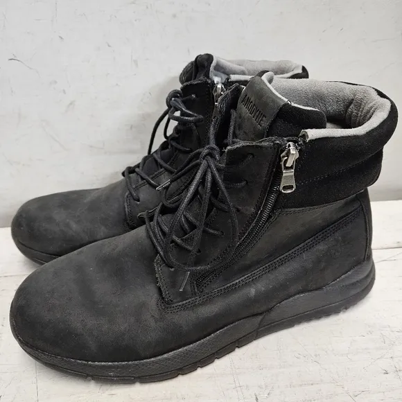 ANODYNE No. 90 Trail Worker black oiled leather boots mens size 13W