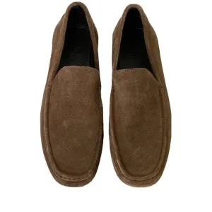 Anthony Veer Cleveland Loafers Shoes Mens size 9.5 CLEHB Brown Sueded Leather