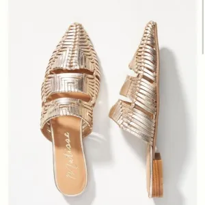 Anthropologie Matisse East End Woven Slides Sandals - Size 9