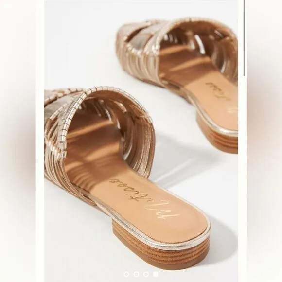 Anthropologie Matisse East End Woven Slides Sandals - Size 9